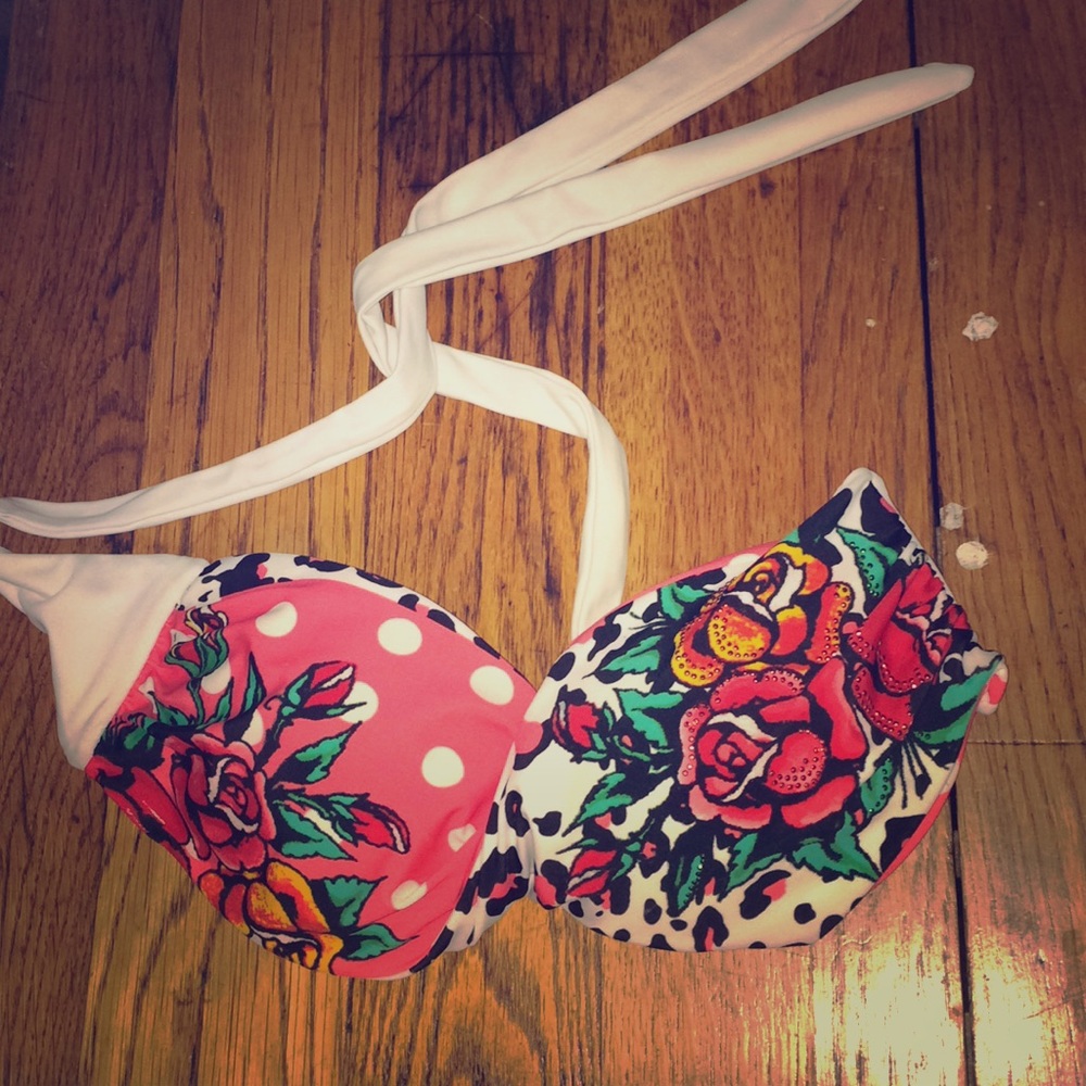Cute design bikini top